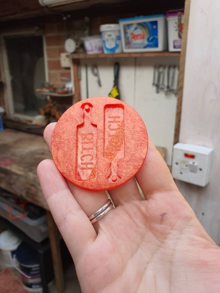 2 inch B*tch Paddles Silicone Mould