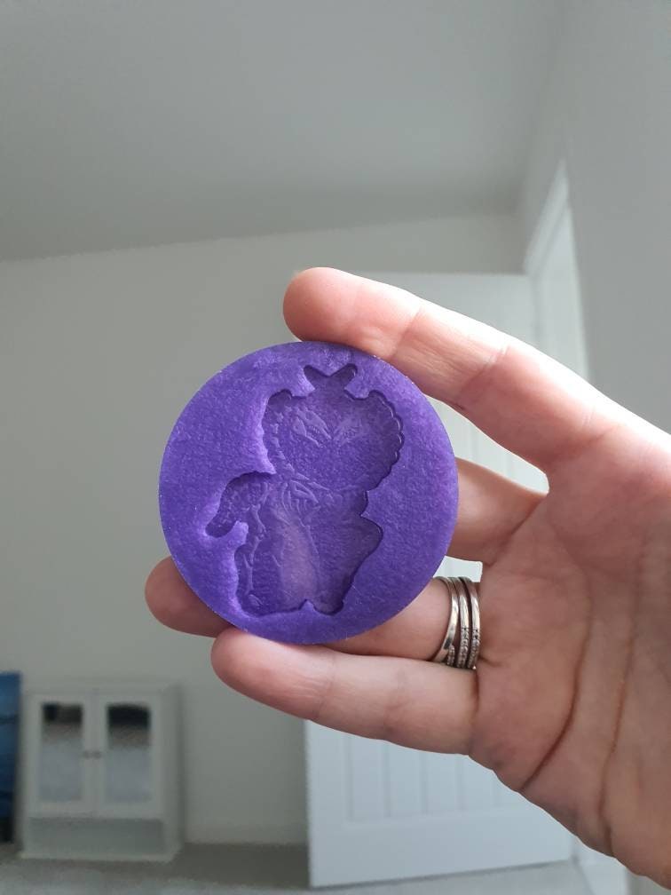 2 inch Skeleton Unicorns Silicone Mould