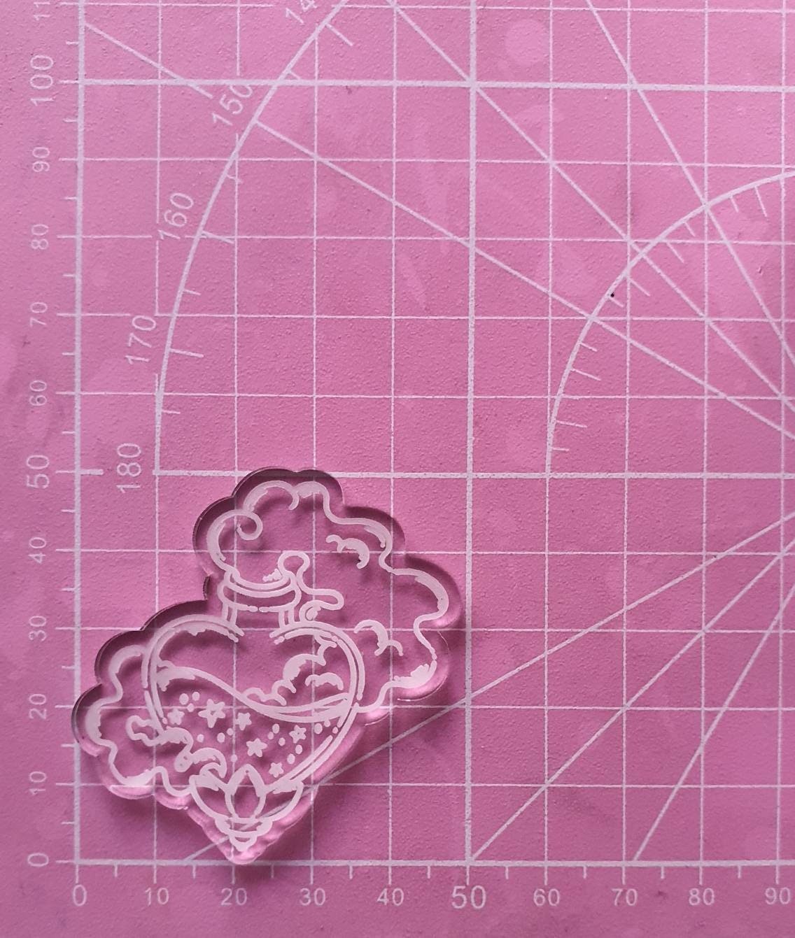 2 inch Love Potion Silicone Mould