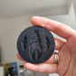 2 inch Sleeping Skeleton Bat Silicone Mould