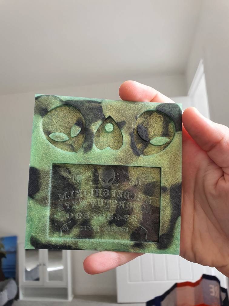 Alien UFO Ouija Board Silicone Mould