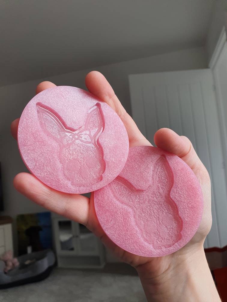 2.5 inch Mrs Bunny Skull Silicone Moulds