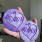 3 inch XOXO Heart Earrings Silicone Moulds