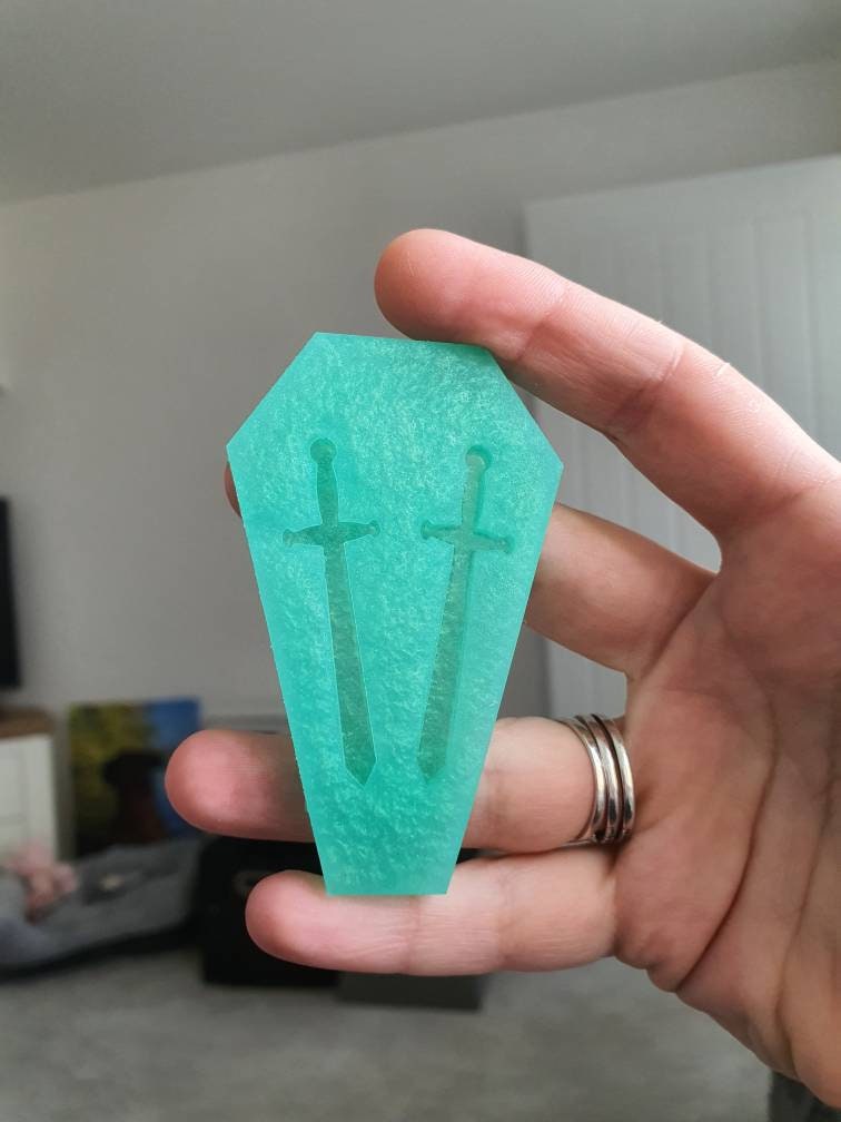 2 inch Swords Silicone Mould