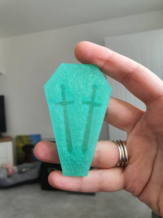 2 inch Swords Silicone Mould