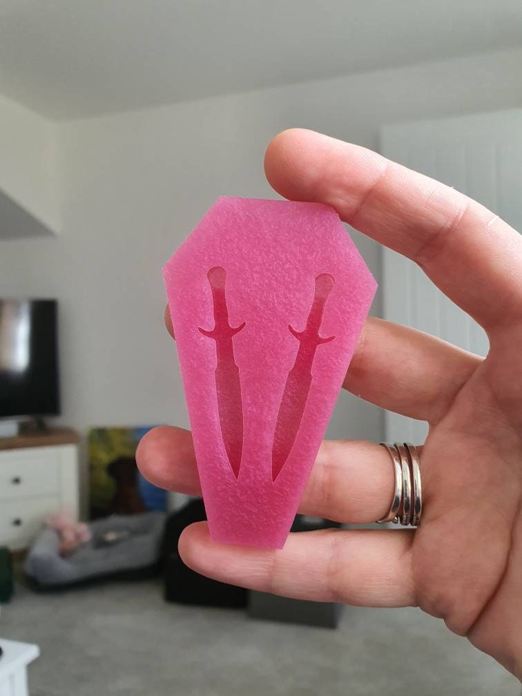 2 inch Daggers Silicone Mould