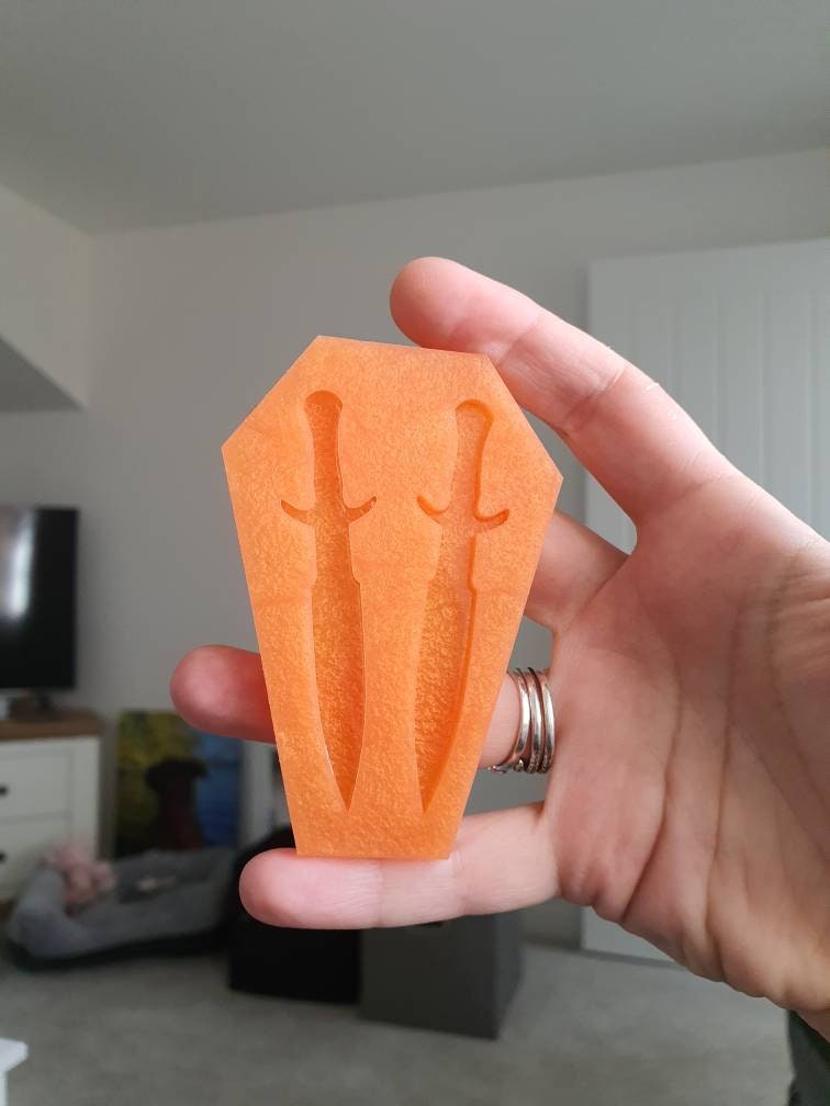 3 inch Daggers Silicone Mould