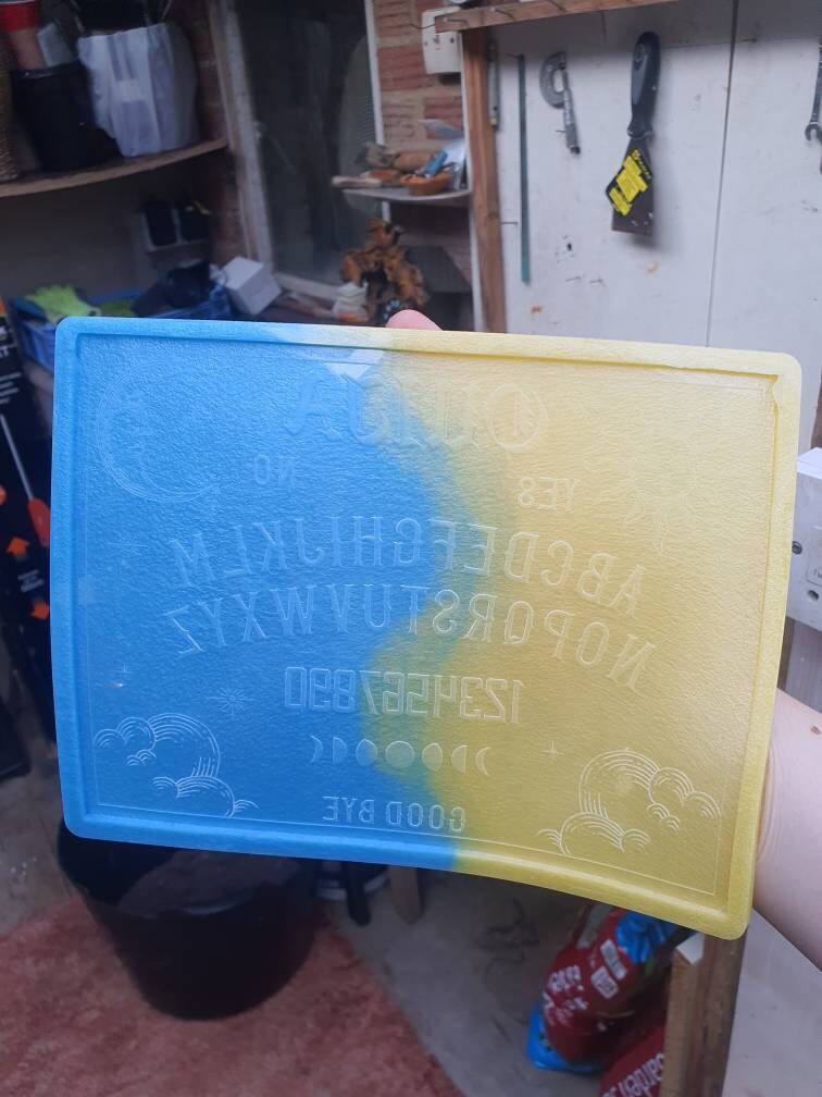 Large Sun And Moon Ouija Board Silicone Mould