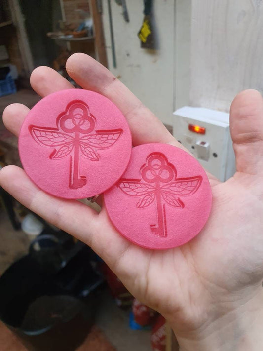 2 Flying Keys Silicone Moulds