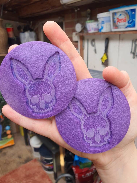 2.5 inch Mr Bunny Skull Silicone Moulds
