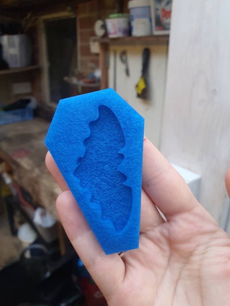 2.5 inch Stary Night Bat Silicone Mould