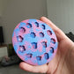 0.5 inch Flowers Pallette Set 1 Silicone Mould