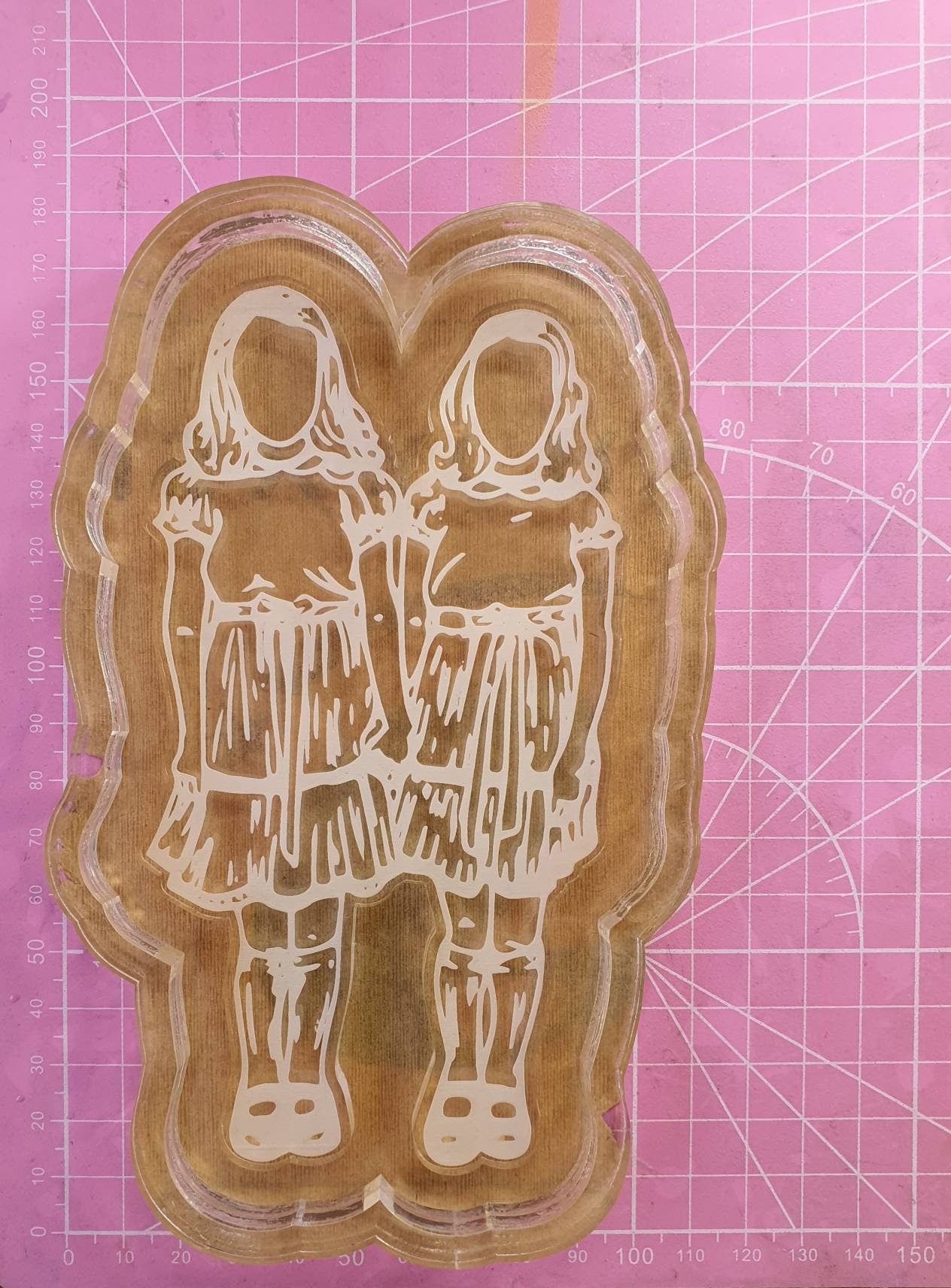 6 inch Twins Silicone Mould