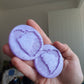 2 inch Geometric Floral Heart Silicone Moulds
