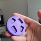 0.75 inch Heart Coffee Cups Silicone Mould