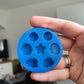 0.6 inch Space Bits 1 Silicone Mould