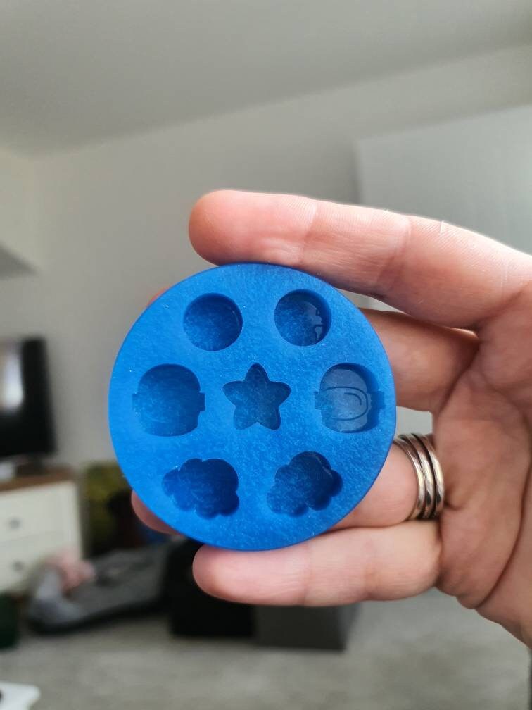 0.6 inch Space Bits 1 Silicone Mould