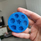 0.6 inch Space Bits 1 Silicone Mould