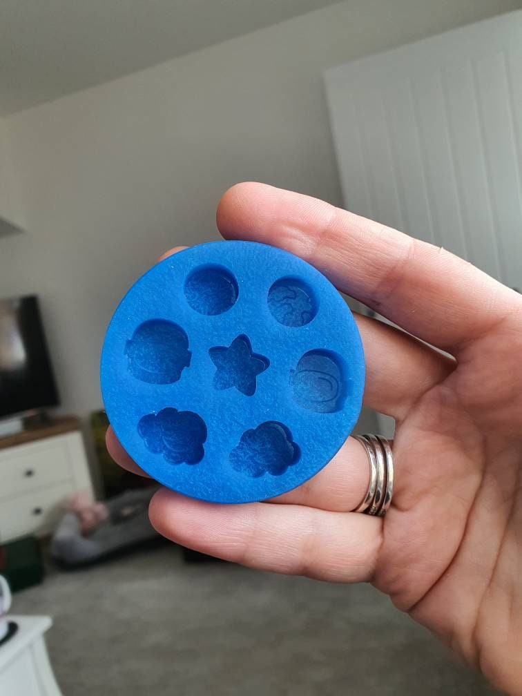 0.6 inch Space Bits 1 Silicone Mould