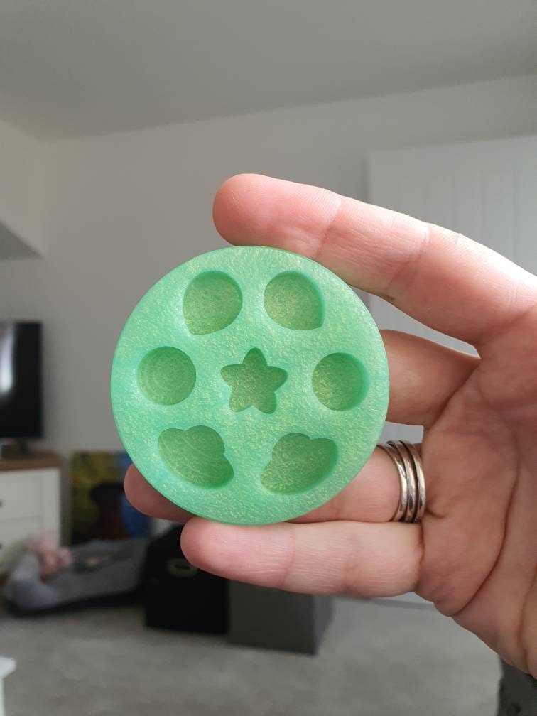 0.6 inch Space Bits 2 Silicone Mould