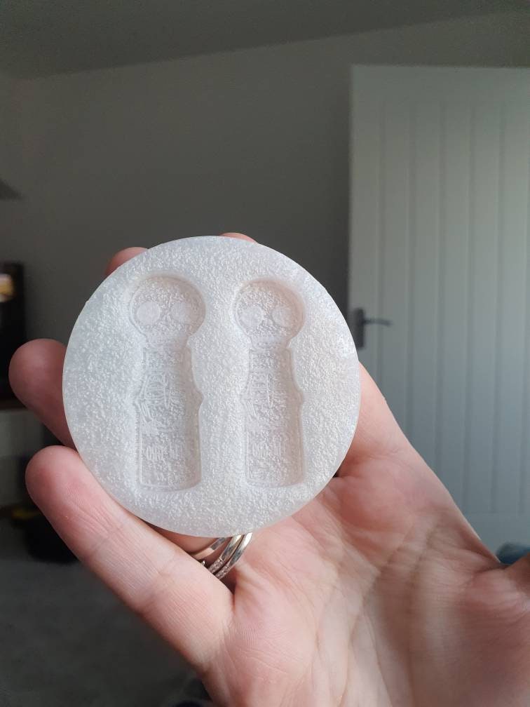 2 inch Skele-Gro Skeleton Bottles Silicone Mould