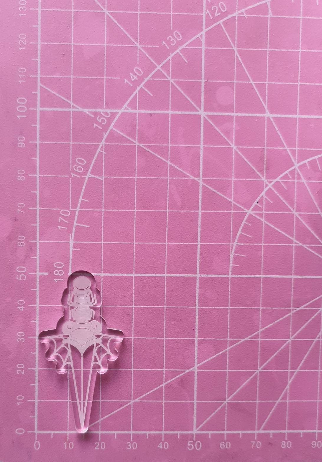 2 inch Web Daggers Silicone Mould