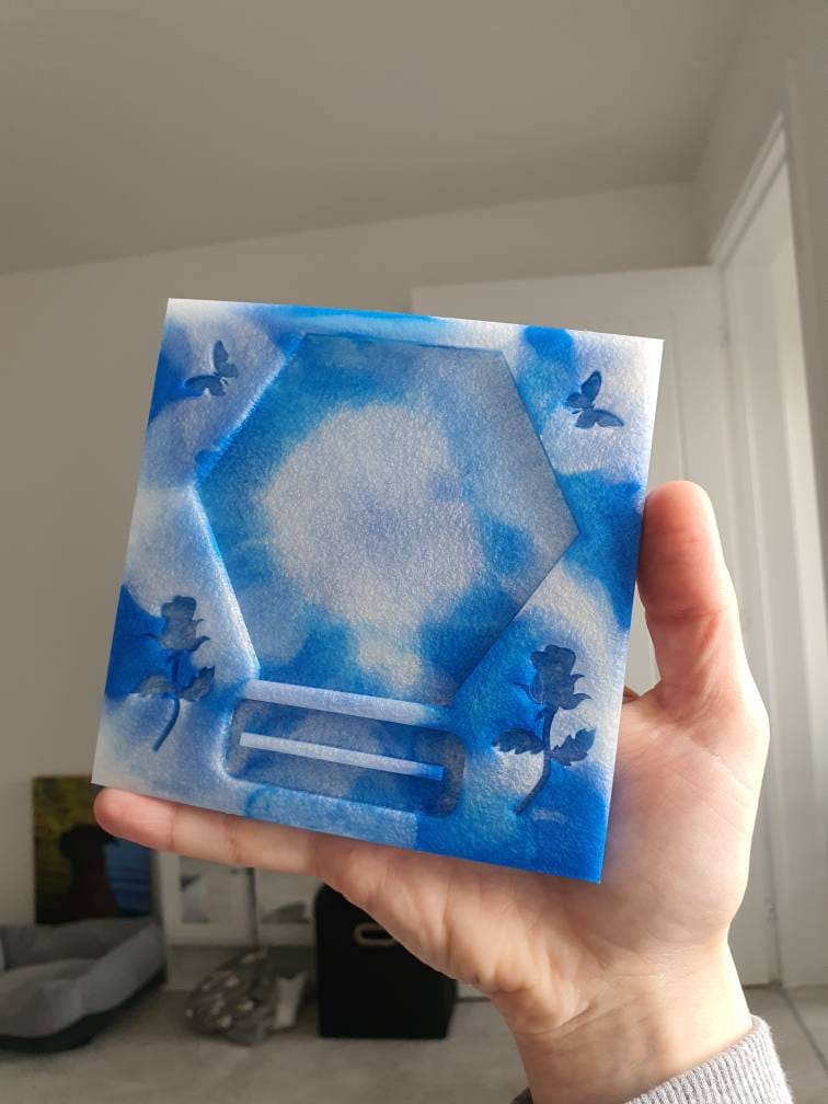 Standing Hexagon Silicone Mould