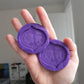 2 inch Skeleton Lovers Silicone Moulds