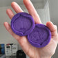 2 inch Skeleton Lovers Silicone Moulds
