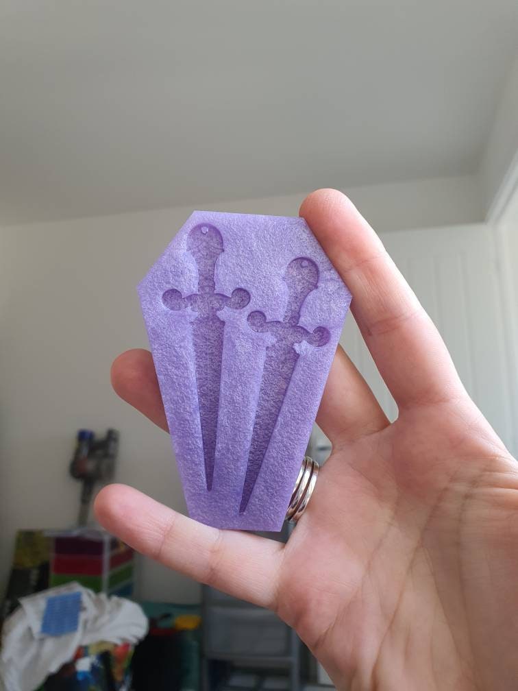 Duo Swords Silicone Mould