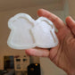 2 inch Cow Abduction UFOs Silicone Mould