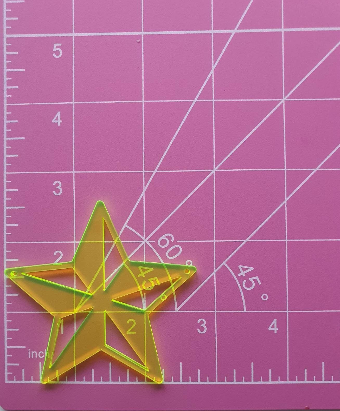 2.6 inch Nautical Star Silicone Moulds