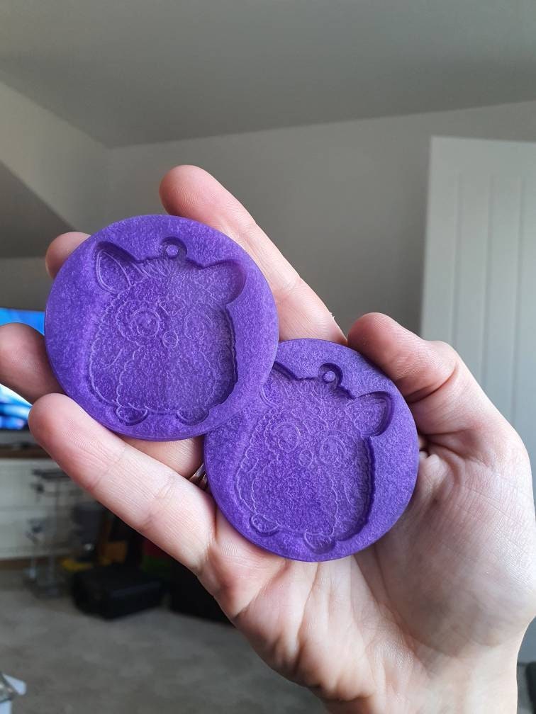 2 inch Fluffys Silicone Moulds