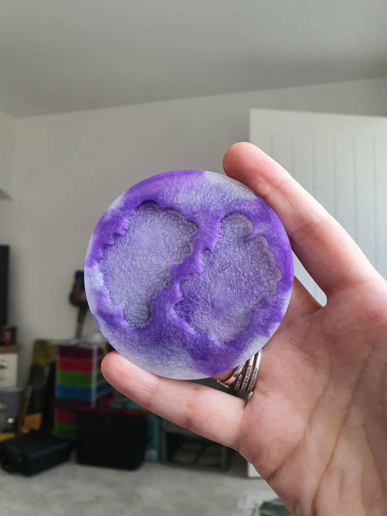 2 inch Floral Potion Silicone Mould