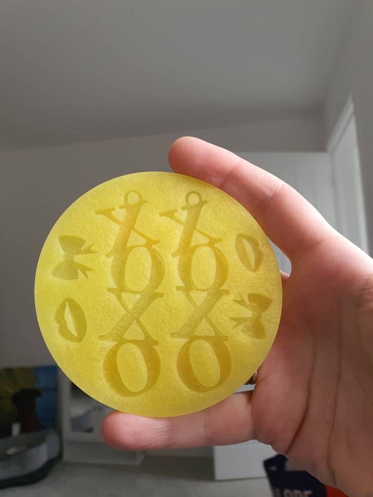 3 inch XOXO Earrings Silicone Mould