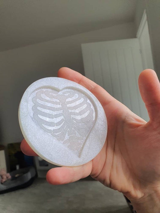Ribcage Heart Silicone Mould