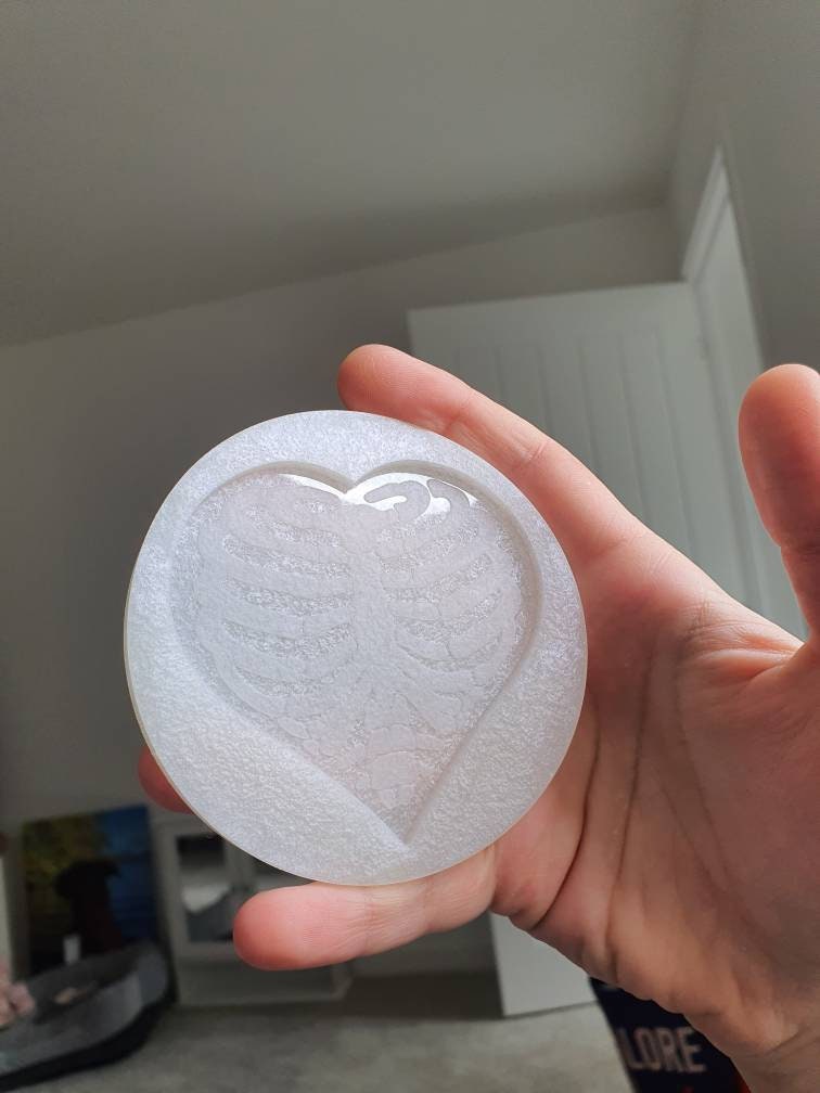 Ribcage Heart Silicone Mould