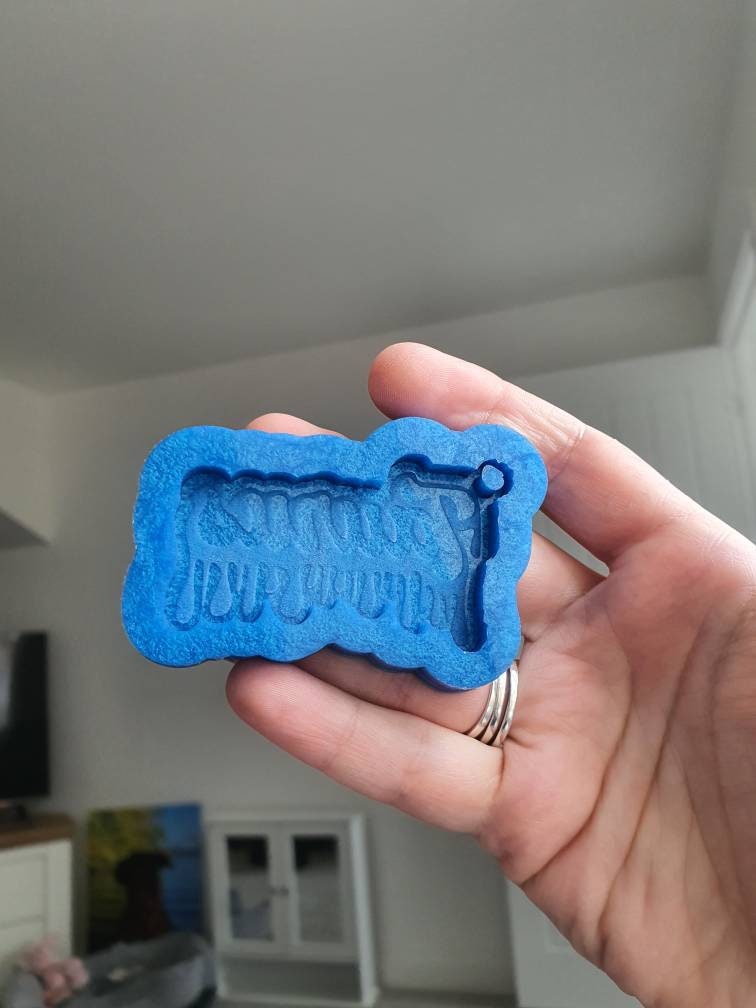 Dripping Taurus Keyring Silicone Mould