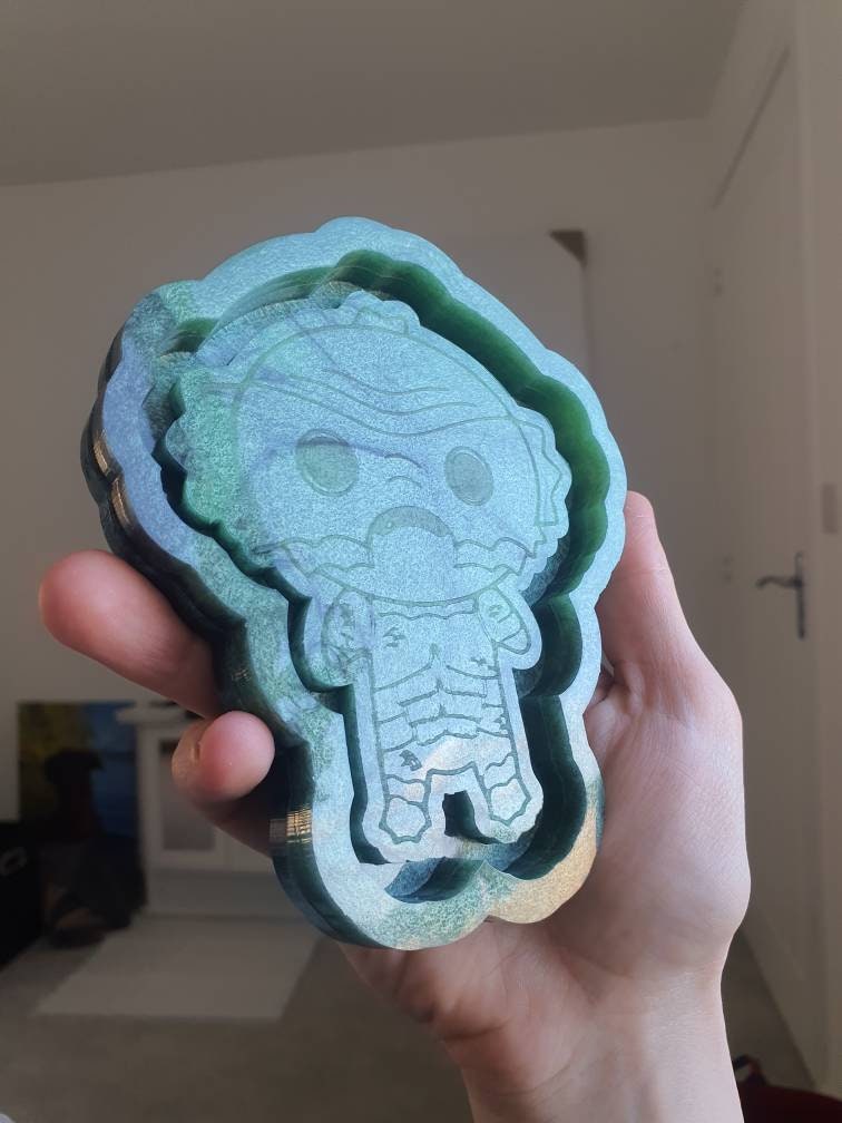 5 inch Creature Tray Silicone Mould