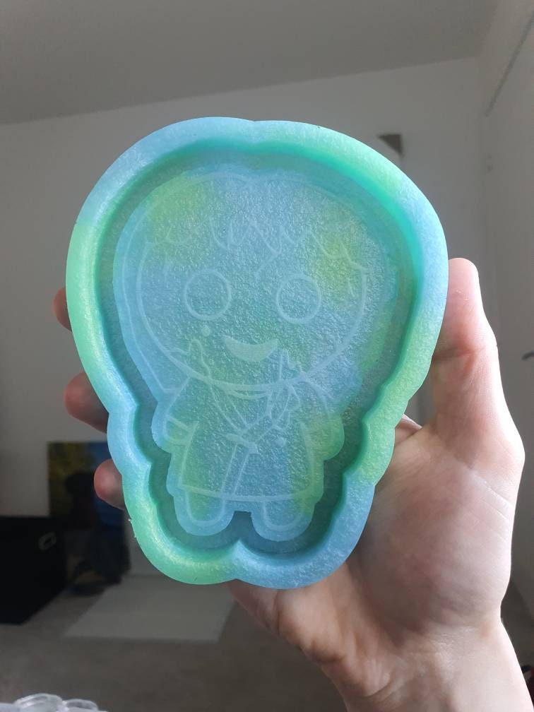 5 inch Evil Lady Tray Silicone Mould