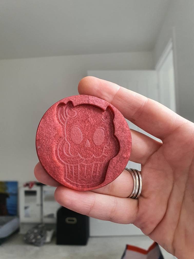 2 inch Devil Skull Cupcake Silicone Mould