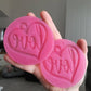 3 inch Love Heart Earrings Silicone Moulds