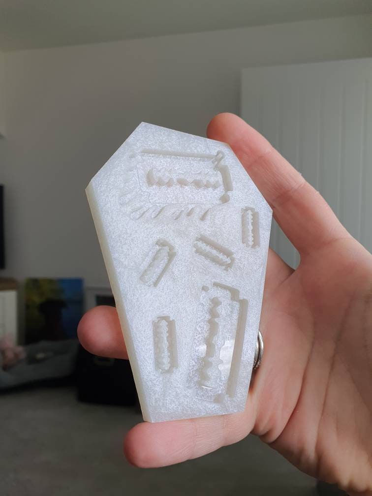 Razor Blades Silicone Mould