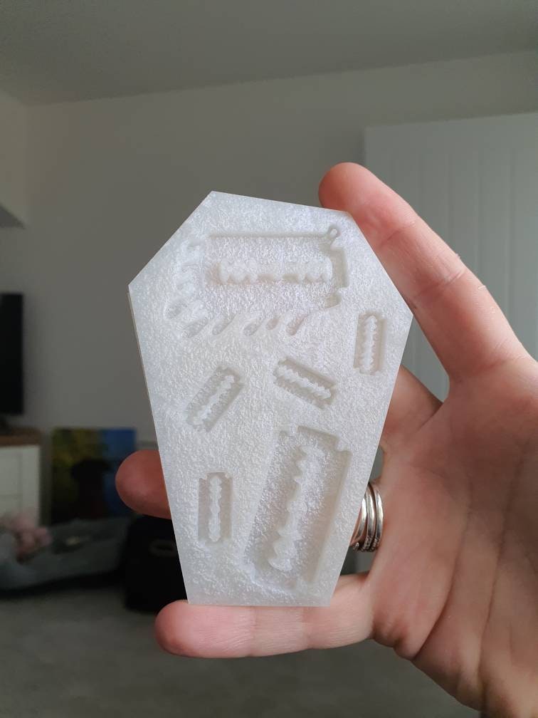 Razor Blades Silicone Mould