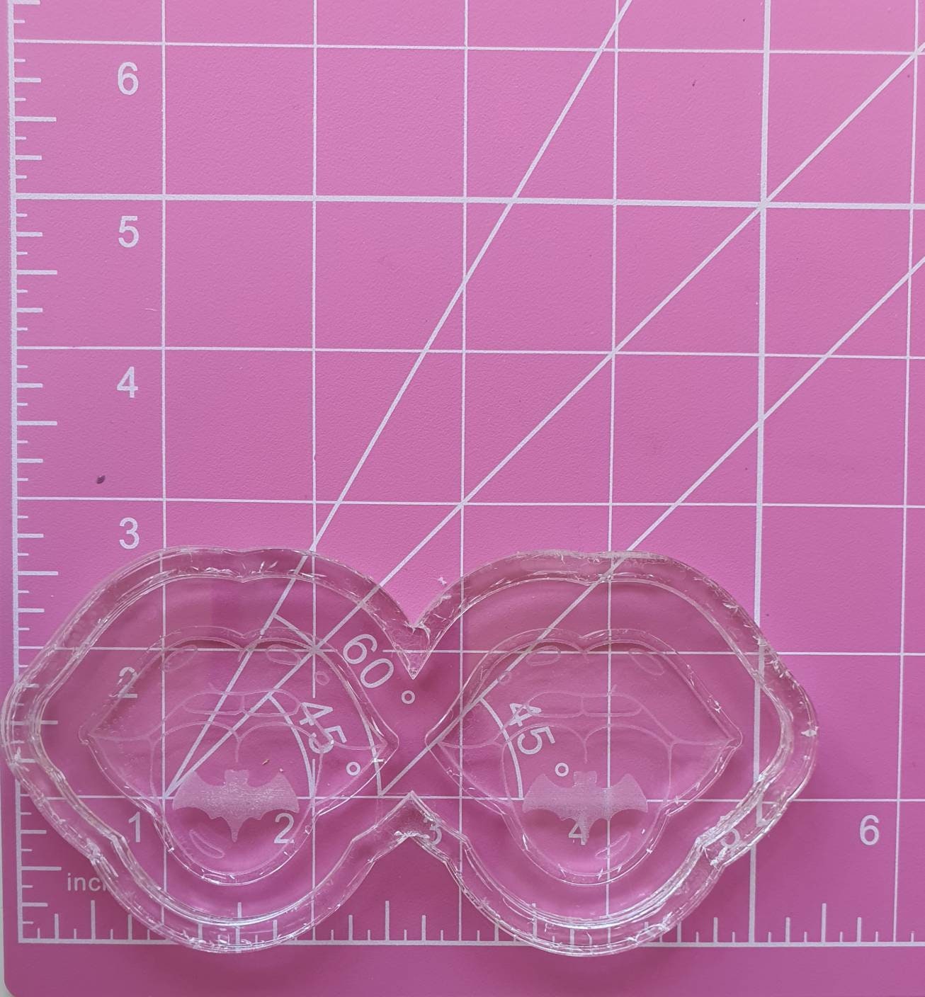 2 inch Bat Tongues Silicone Mould
