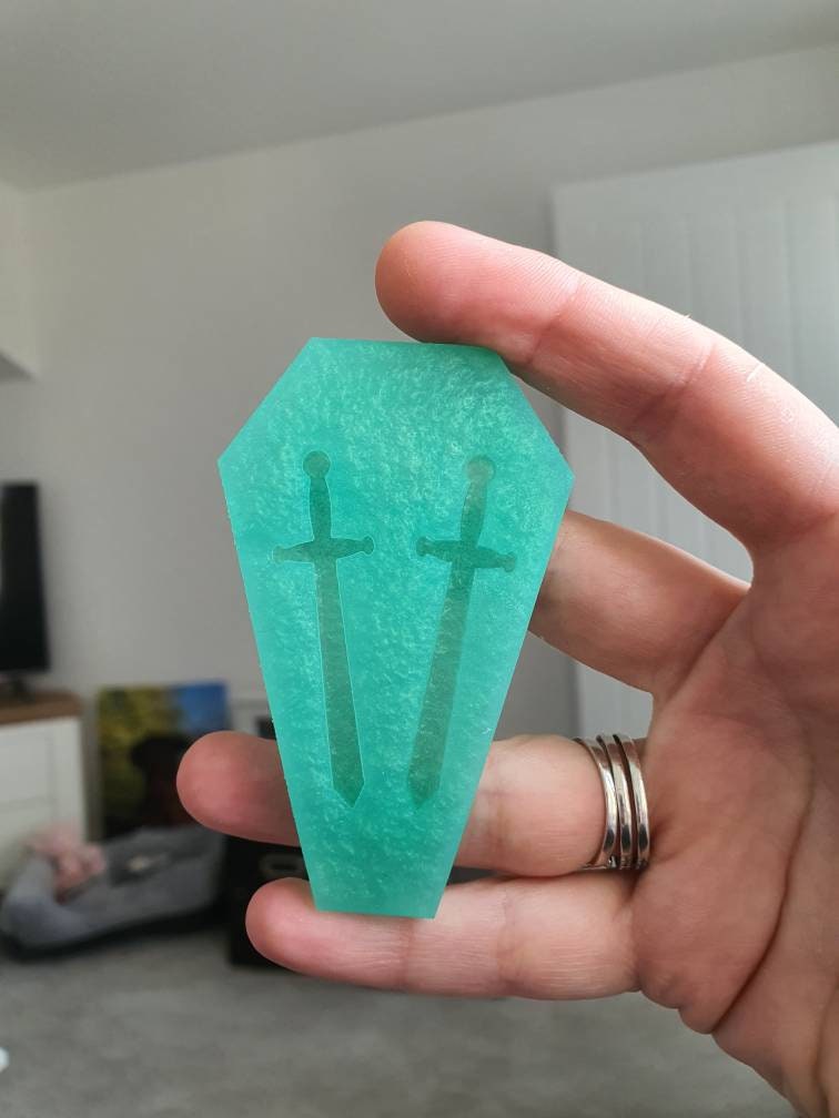 2 inch Swords Silicone Mould