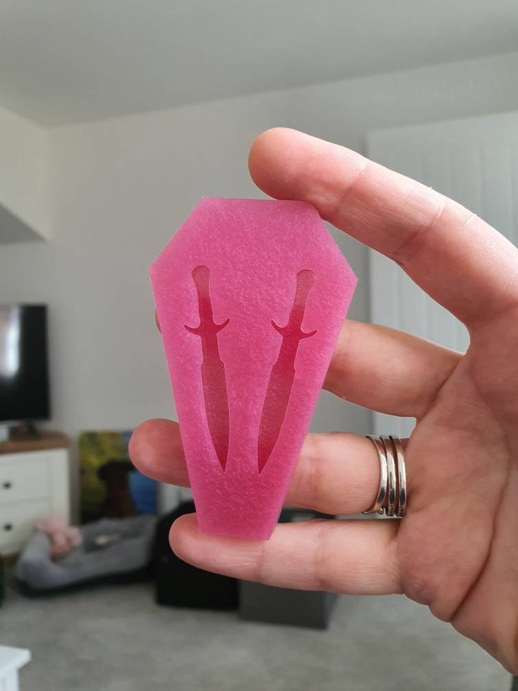 2 inch Daggers Silicone Mould