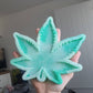 7 inch Weed Leaf Silicone Mould