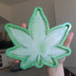 7.5 inch Weed Leaf Tray Silicone Mould