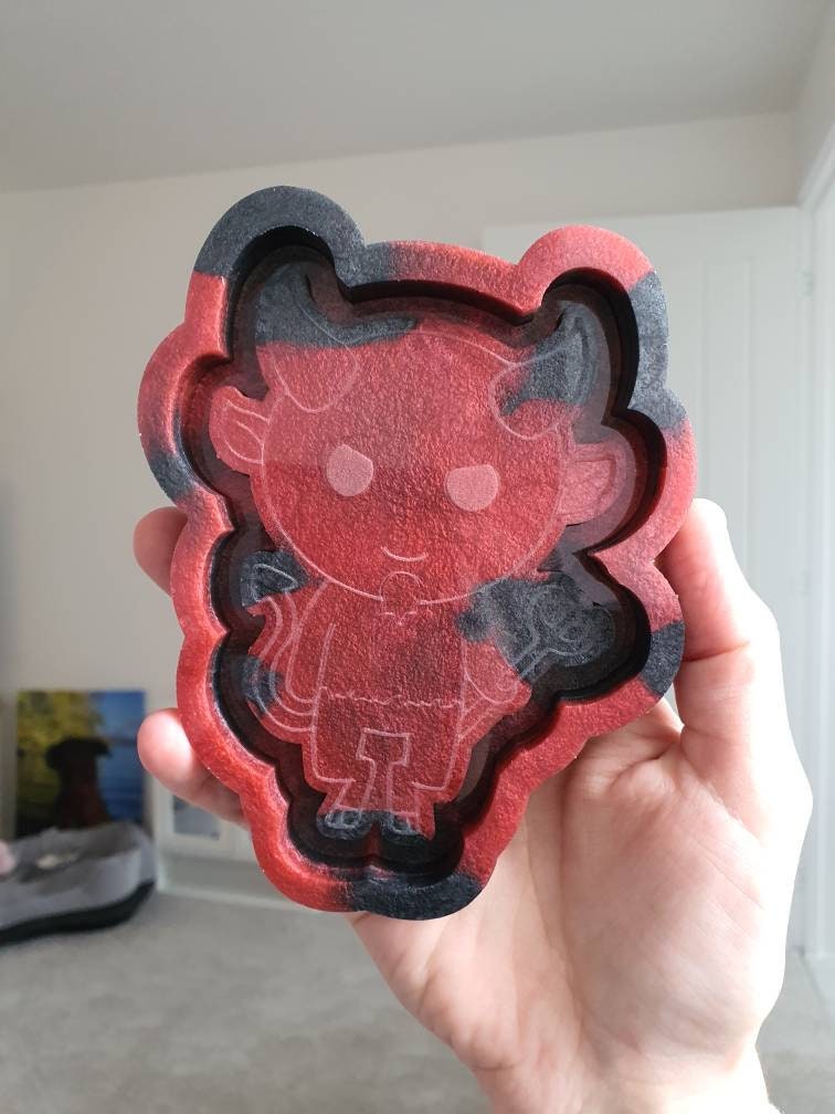 5 inch Satan Tray Silicone Mould